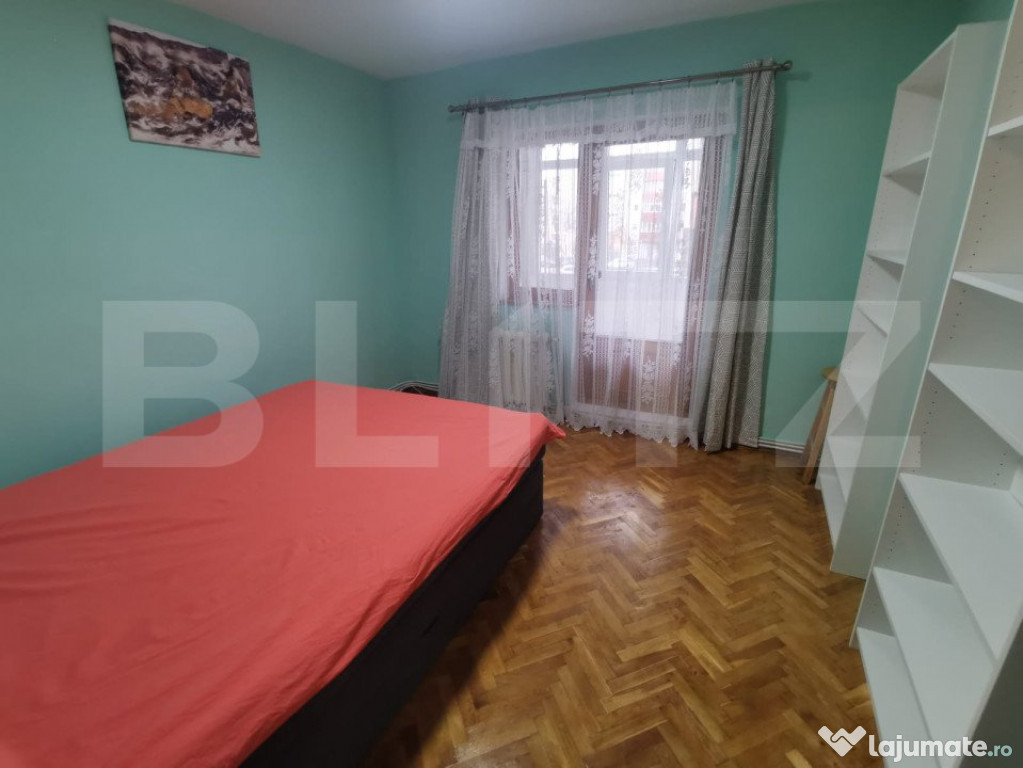 Apartament 2 camere, 55mp, decomandat, zona Kaufland Manastu