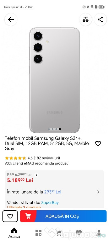 Samsung s24+ grey