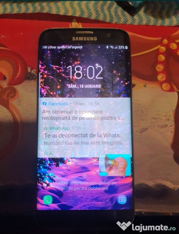 Samsung s7 edge impecabil ieftin