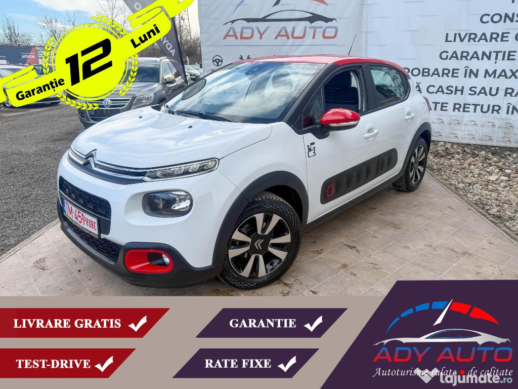 CITROEN C3 . Rate fixe . Garantie 12 luni . Buy back . Test drive