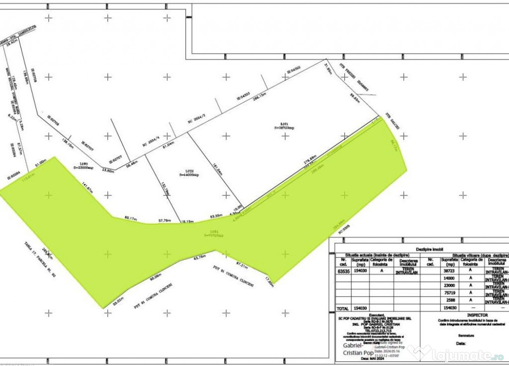 Teren intravilan in zona Clinceni - Parcul Bragadiru, 35000