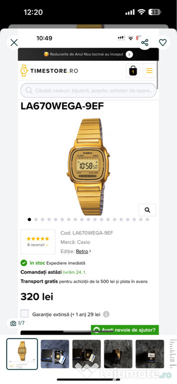 Ceas casio pentru barbati