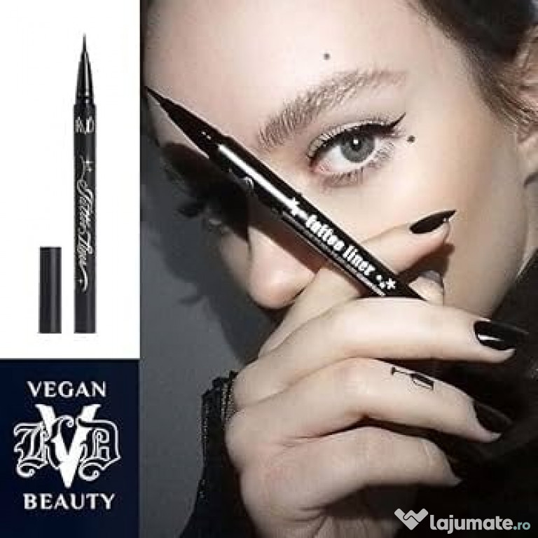 Tus de ochi rezistent, Kat Von D, Tattoo Liner, Waterproof, Black