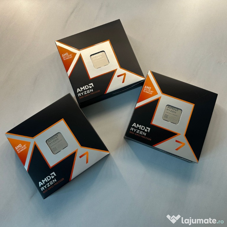 Procesor AMD Ryzen 7 9800x3D 5.2GHz - SIGILAT 3 ANI GARANTIE