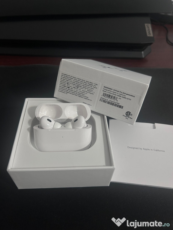 Airpods pro(generatia 2) cu magsafe si incarcare lighting