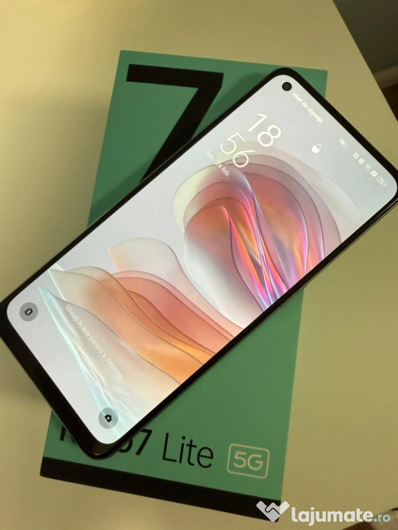 Oppo Reno 7 Lite 5G, stare buna la cutie