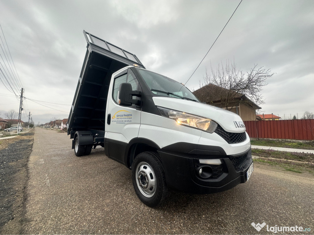 Iveco daily 35c15 bascula pe cutie fără rugina Spania