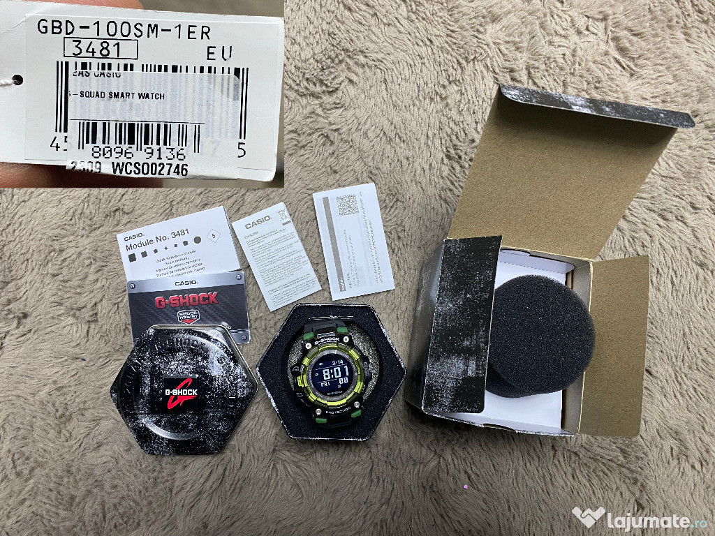 Casio G-Shock GBD-100SM-1ER Smartwatch