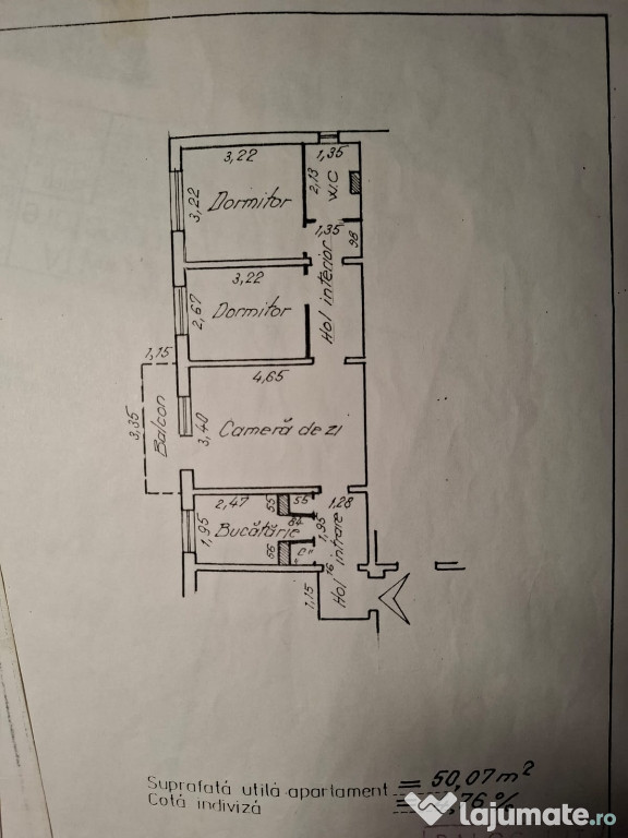 Apartament 3 camere