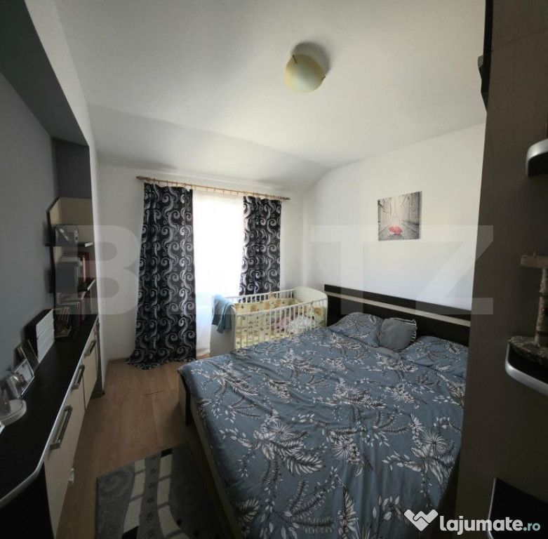 Apartament 4 camere, 75 mp, complet mobilat