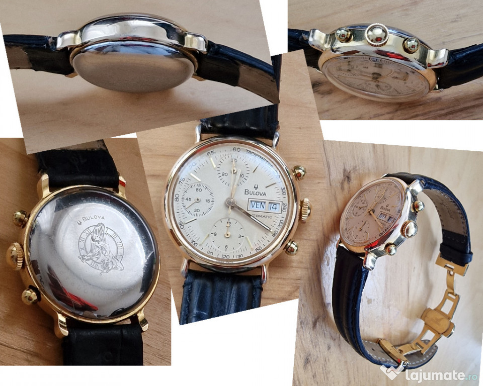 Ceas marca Omega Eberhard&Co Bulova Lorus impecabile