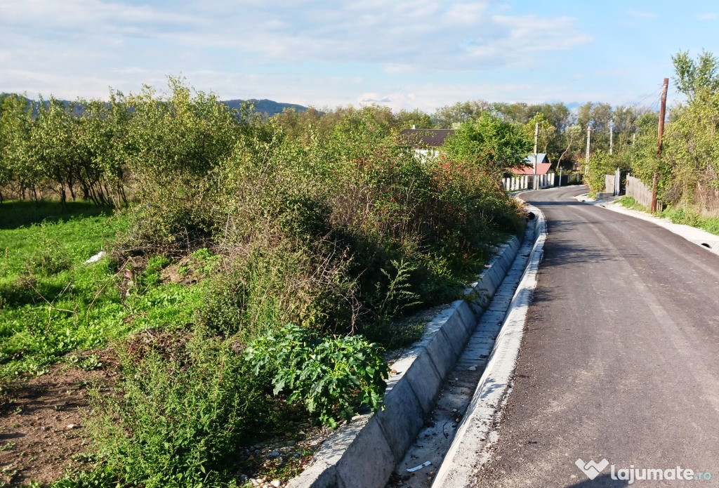 Teren plat, utilitati la strada, intravilan, extravilan, Budeasa Argeș