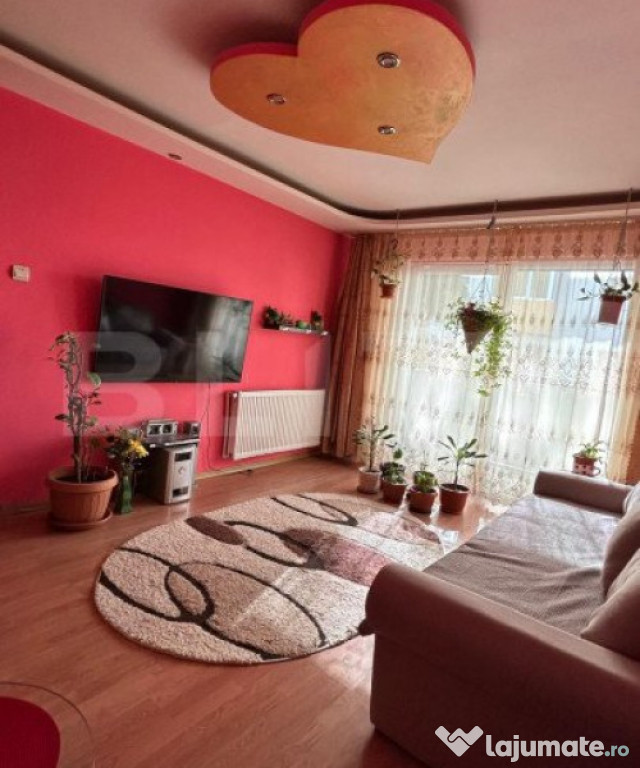 Apartament 3 camere la cheie,53mp,bucatarie separata,cu balc