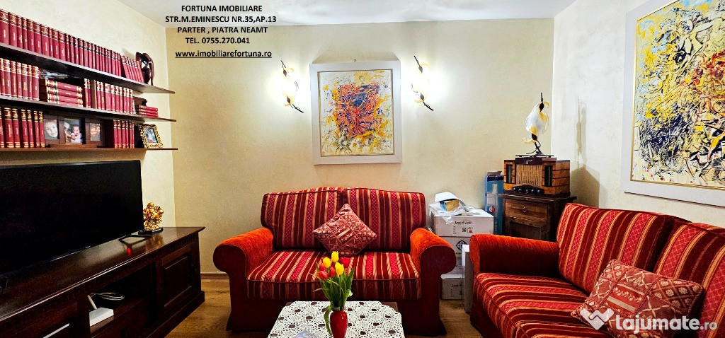 Apartament 3 camere dec. cu 2 bai,dressing,camara si boxa, Bd.Traian