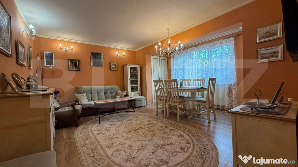 Apartament 4 camere, 92,78 mp, etaj intermediar, garaj, Gheo
