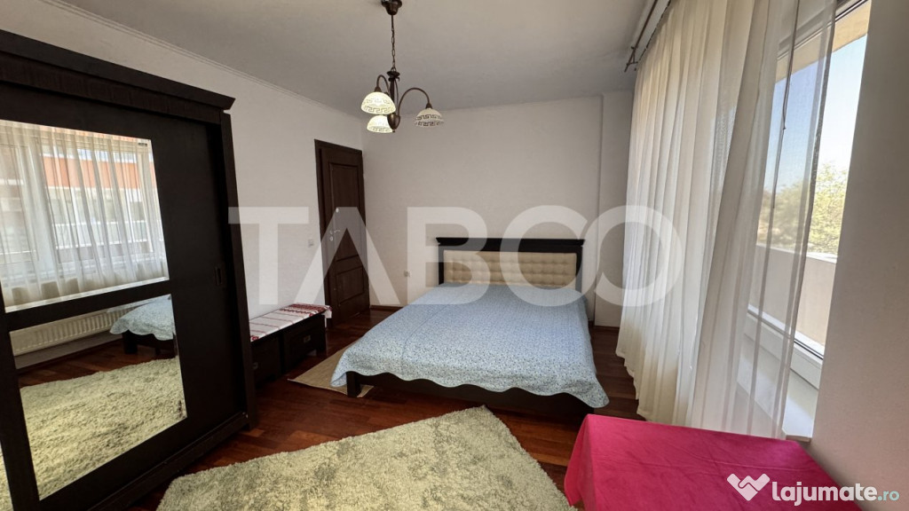Apartament 2 camere 70mp de inchiriat mobilat terasa Tilisca