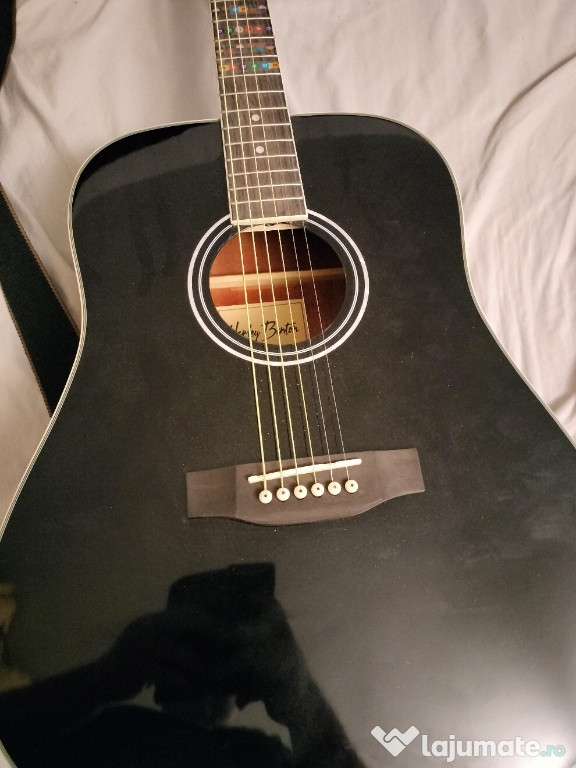 Chitara Acustica Harley Benton D-120Bk