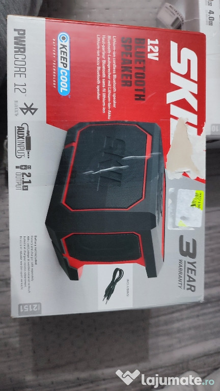 Boxa portabila activa skil cu acumulator inclus