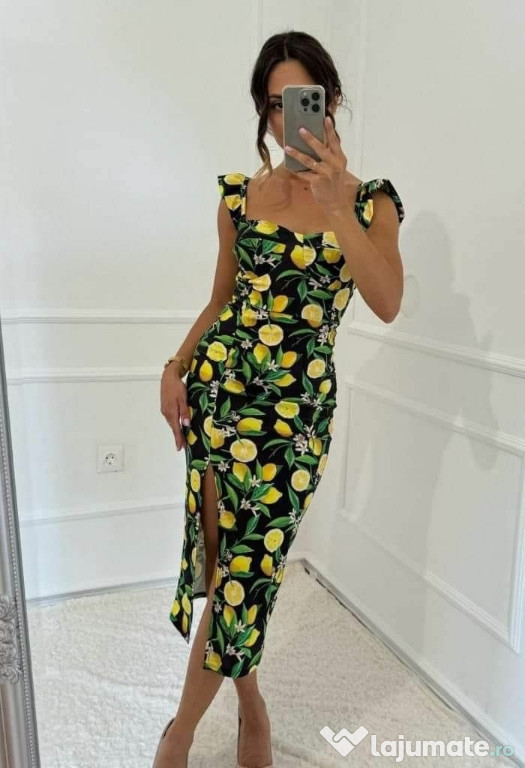 Rochie cu imprimeu floral