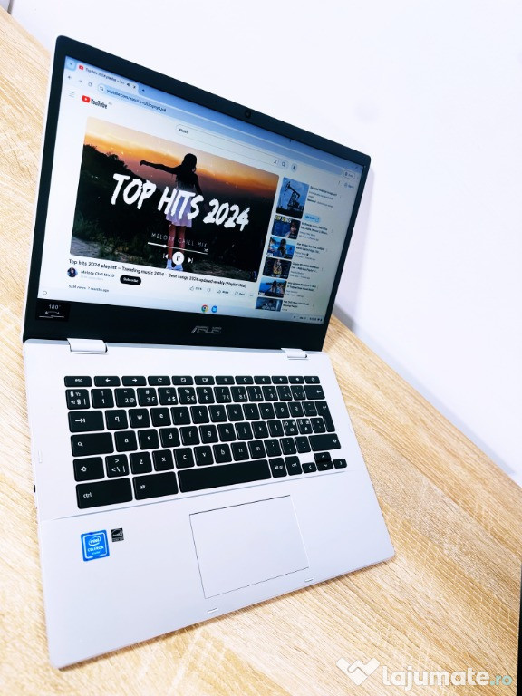 Laptop ASUS ChromeBook, UltraSlim, FULL HD, SSD, USB-C, Livrare Grat