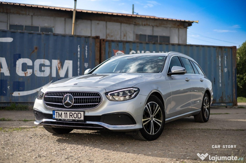 Mercedes E 220 Diesel 2021 KM 90000 garantie 1 an,2 chei