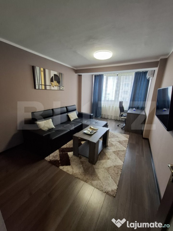 Apartament de vanzare, cu 3 camere, 73 mp, complet mobilat ?