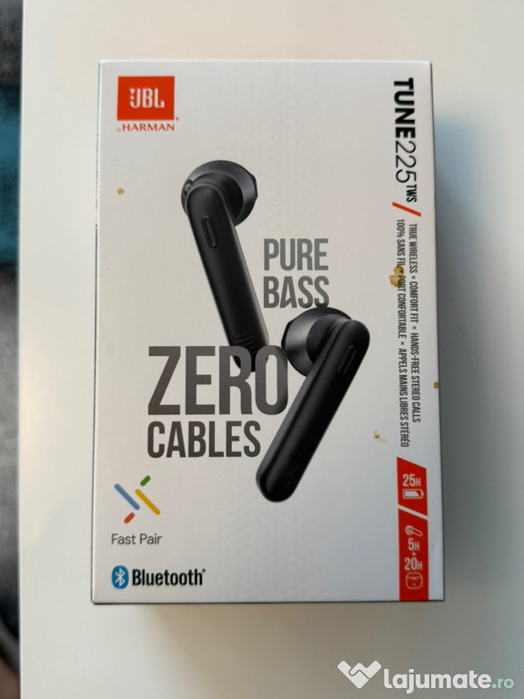 Casti JBL tune 225 TWS