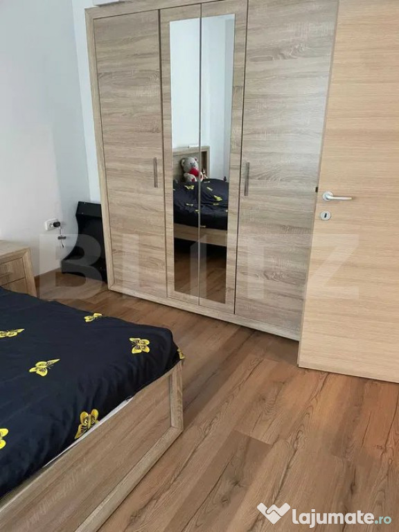 Apartament cu 2 camere, 48 mp, balcon, parcare subterana, zo