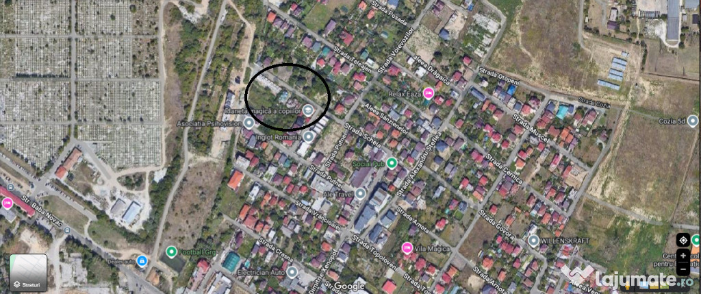 Teren intravilan Constanta zona Kamsas