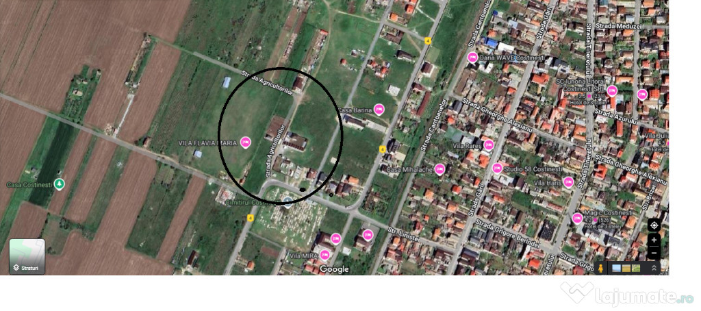 Teren intravilan Constanta Statiunea Costinesti