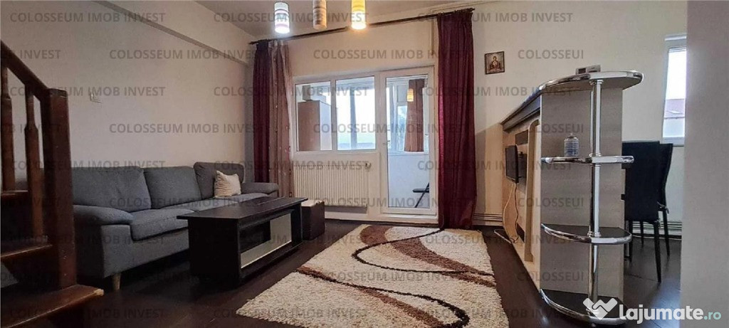 Apartament 3 camere, 2 bai, mobilat, utilat, zona Garii!