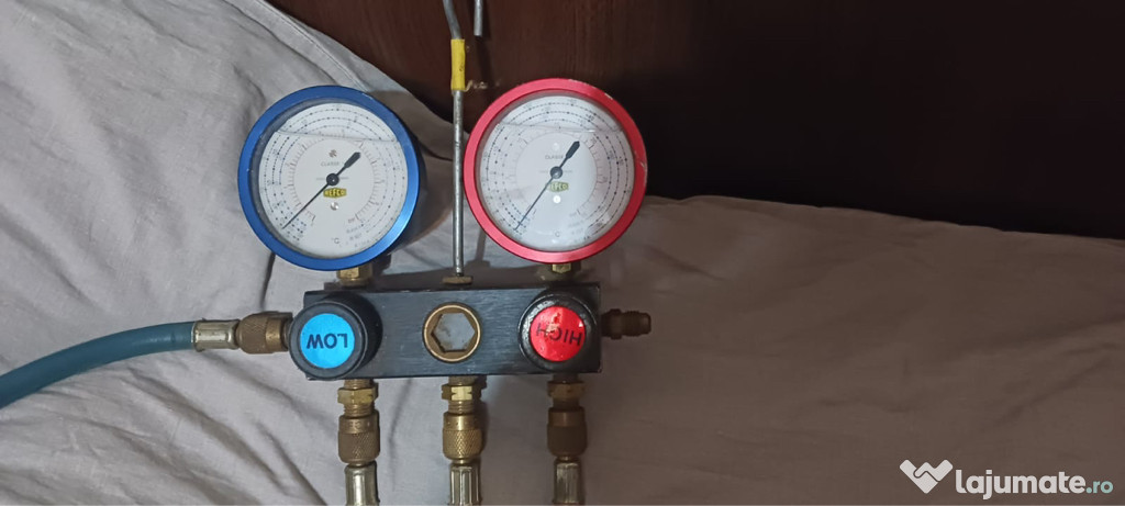 Instalatie de verificare presiune aer conditionat Refco