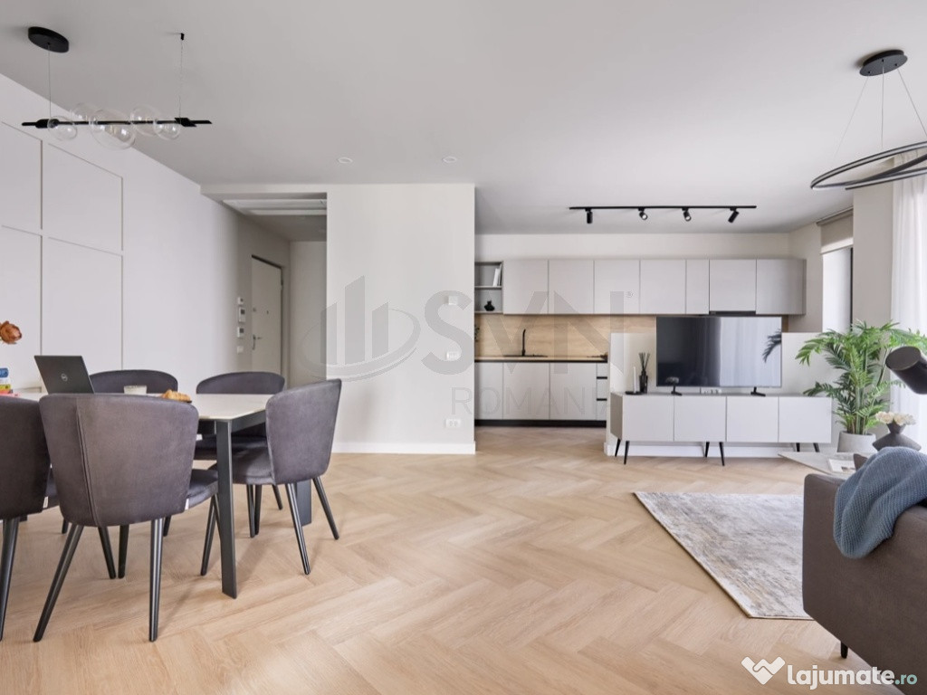 Apartament 3 camere nou mobilat Pipera