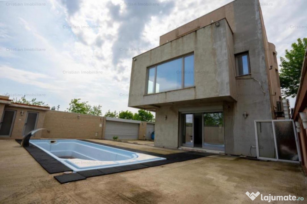 Vila cu Piscina P 2 487mp utili, teren 300mp, zona reziden