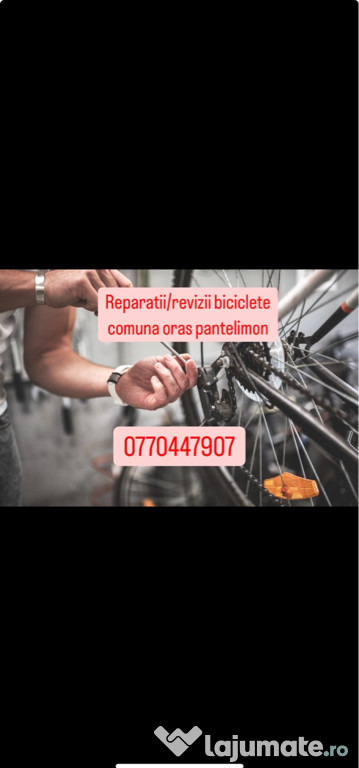 Service/reparatii biciclete oras pantelimon jud ilfov