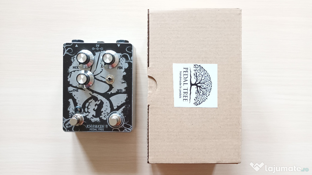 Pedal Tree Delay, FUZZ, Big Muff, FILTER pedale noi chitară electrică