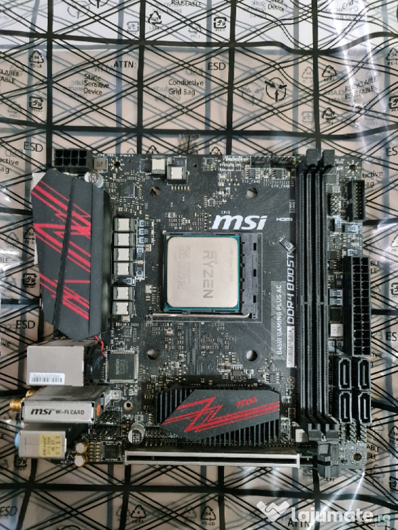 Placa de baza msi b450i gaming plus ac