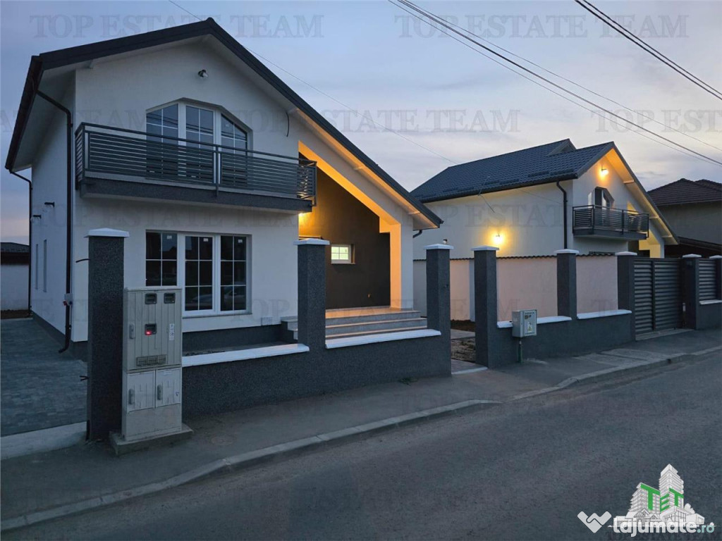 Vila moderna individuala pe stil Venetian cu 4 camere ,2 bai