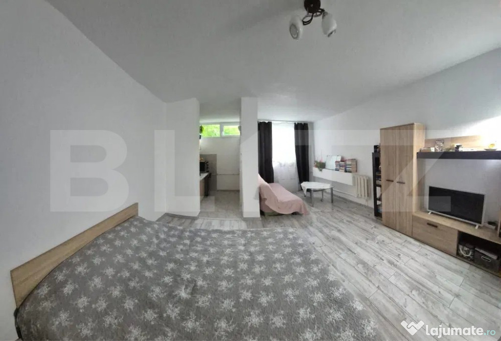 Garsoniera, 38 mp, pet friendly, zona Parang