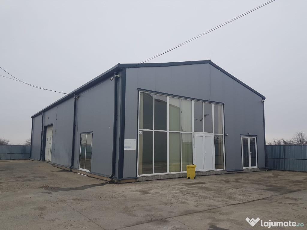 Bogdan Voda, hale industriale 500mp, teren 3000mp, stradal, acces TIR