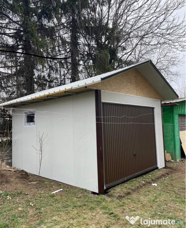 Vând garaje auto pe structura metalică