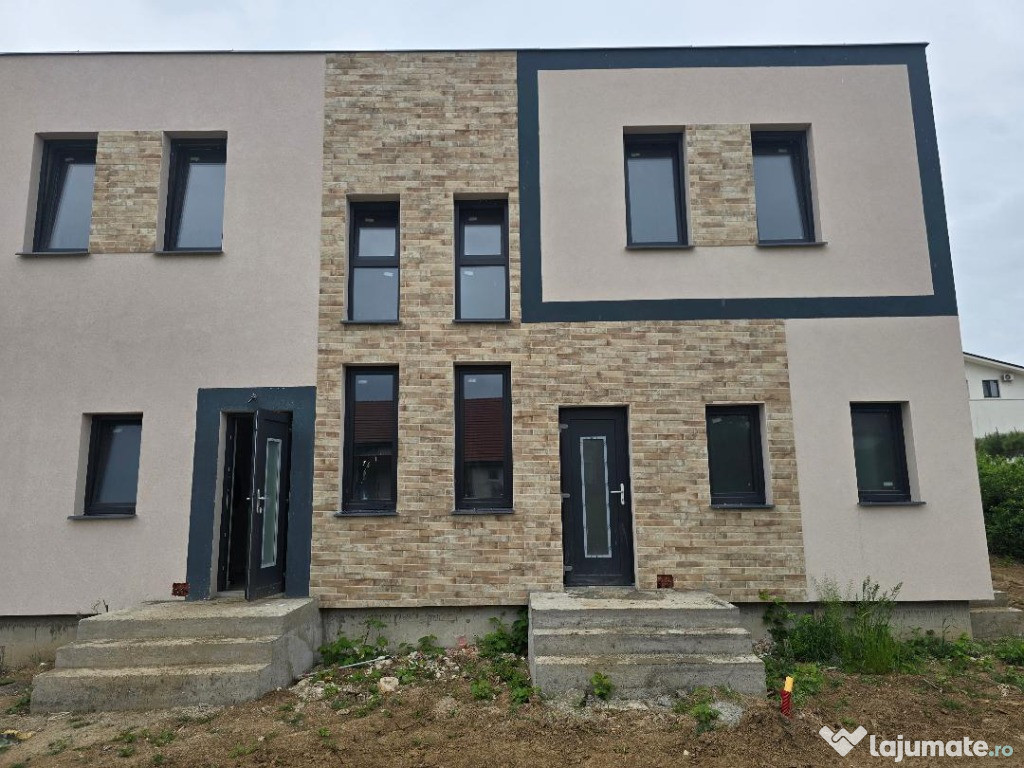 Vila P+E, SC110 mp, constr 2024, gaz , utilitati, izolata ter 280 mp
