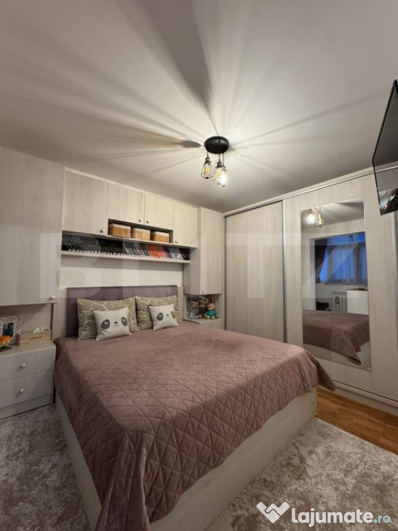 Apartament 2 camere, etaj intermediar, renovat, zona George