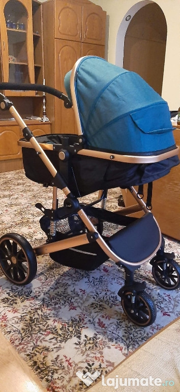 Carucior T1, 2 in 1, cu suspensii