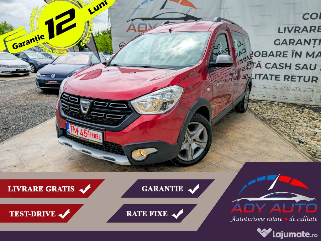 DACIA DOKKER STEPWAY 2020, Livrare gratis Garantie 12 luni, Buy-Back