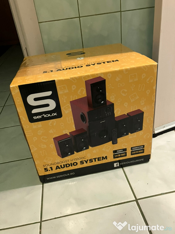 Boxe serios 5.1 noi noute sigilate