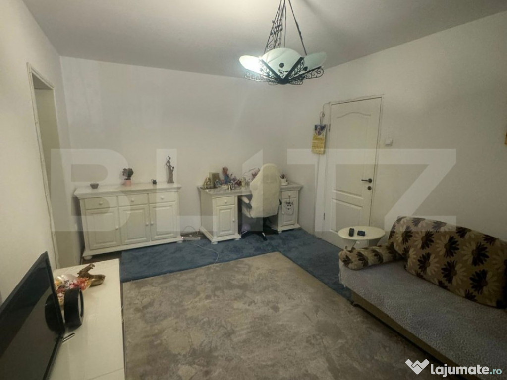Apartament semidecomandat, 2 camere, zona Rendez-Vous Brazda