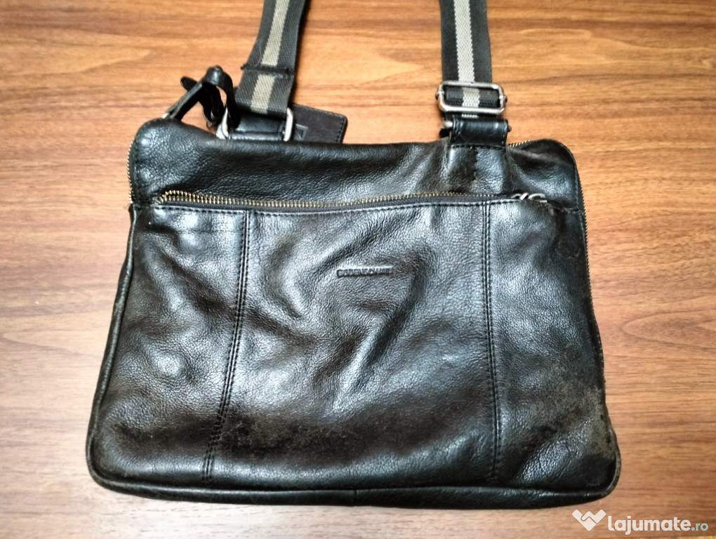 Borseta neagra ,piele , marca Bodenschatz