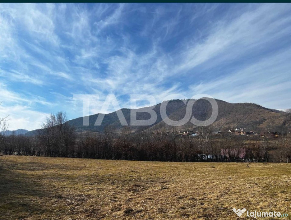 Teren intravilan 2300 mp in localitea Rasinari din Sibiu