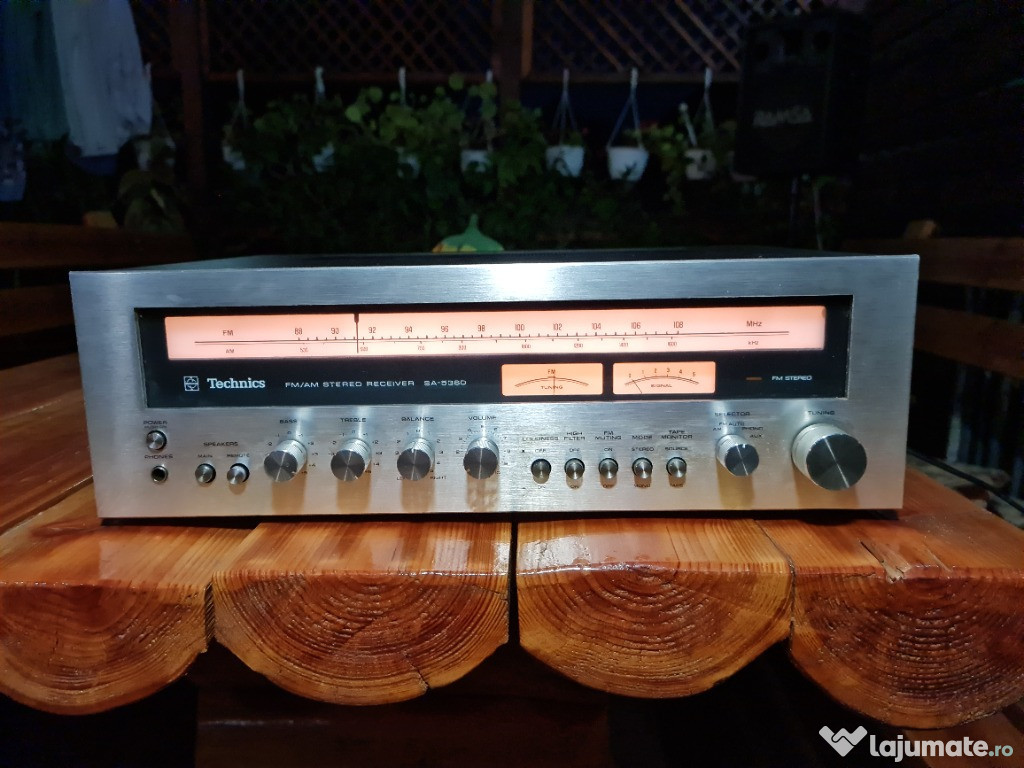 Technics SA-5360 AM/FM vintage Stereo Receiver (1976-77)